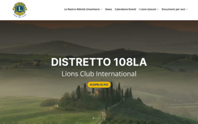 Nuovo sito per il Distretto 108La
