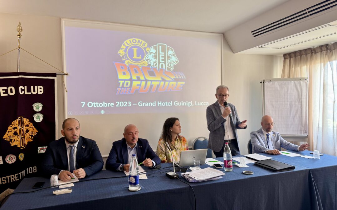 Evento Leo-Lions “BACK TO THE FUTURE”.